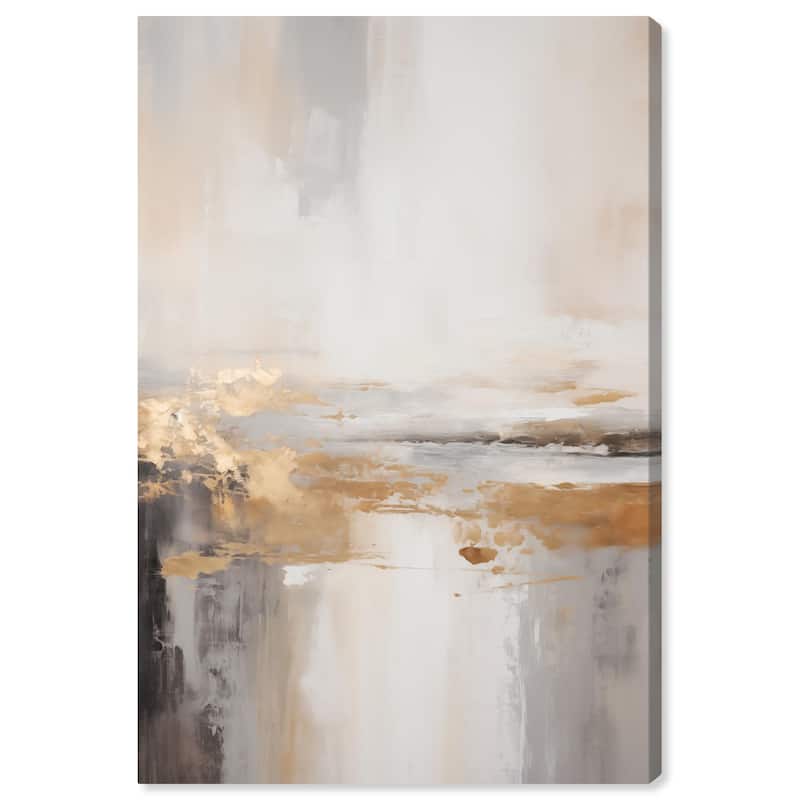 Gold Dust I Canvas by Art Remedy, Gallery Wrapped - 10" x 15"