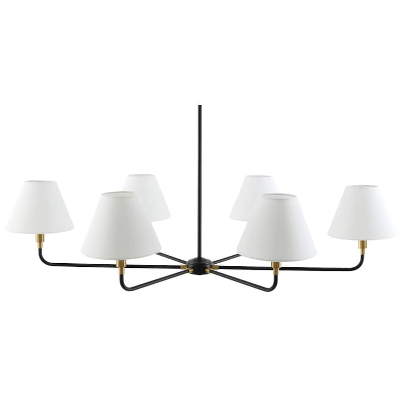 Livabliss Lunel Traditional Chandelier - Black
