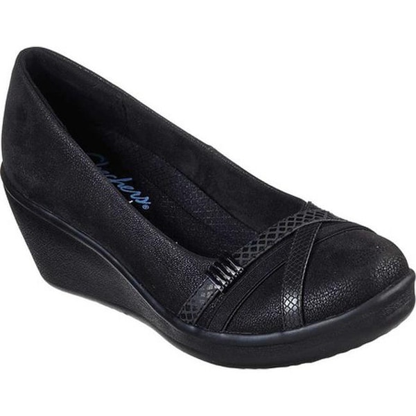 sketchers wedge shoes