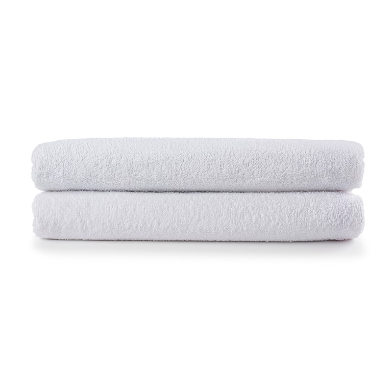 Ella Jayne Terry Cloth Water Proof Pillow Protector, Set of 2