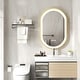 preview thumbnail 11 of 85, Gold Aluminium Alloy Frame Illuminated LED Bathroom Mirror