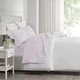 preview thumbnail 38 of 71, Madison Park 500 Thread Count Egyptian Cotton Deep Pocket Sheet Set King - Lilac
