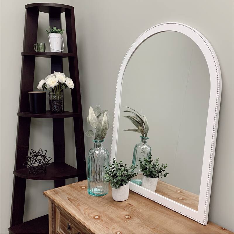 Van Buren Framed Vanity Mirror - Crescent Cathedral - 24.4x32.4