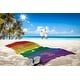 preview thumbnail 2 of 0, MLB Pride Series Boston Red Sox Printed Beach Towel - 30x60
