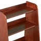 preview thumbnail 25 of 25, SEI Furniture Barrencroft Mid-century Modern Wood Leaning Ladder Bookcase