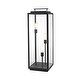 preview thumbnail 7 of 8, Desmond Outdoor Lawn Light in Black