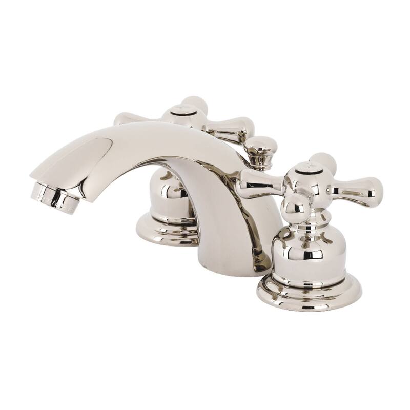 Kingston Brass Victorian 1.2 GPM Widespread Bathroom Faucet with - Polished Nickel