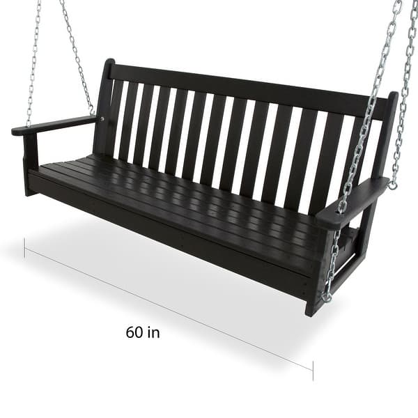 POLYWOOD Vineyard 60-inch Outdoor Swing