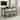 4-Piece 59-inch Counter Height Dining Set with 3 Upholstered Stools and Power Outlets