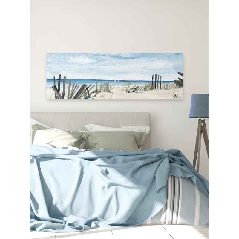 'View of Paradise' Painting Print on Wrapped Canvas