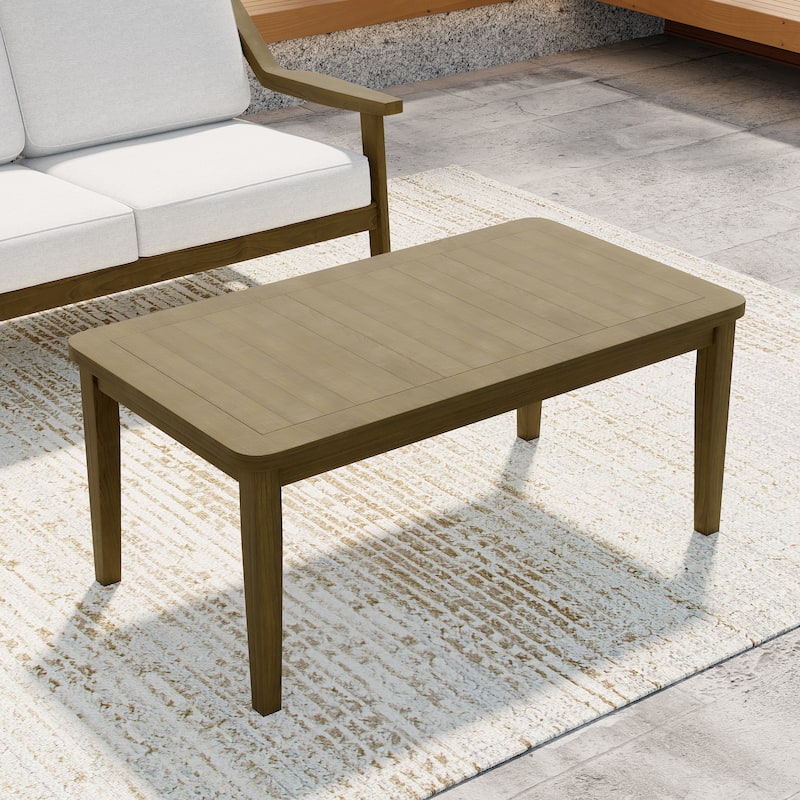 Teak Outdoor Patio Coffee Table