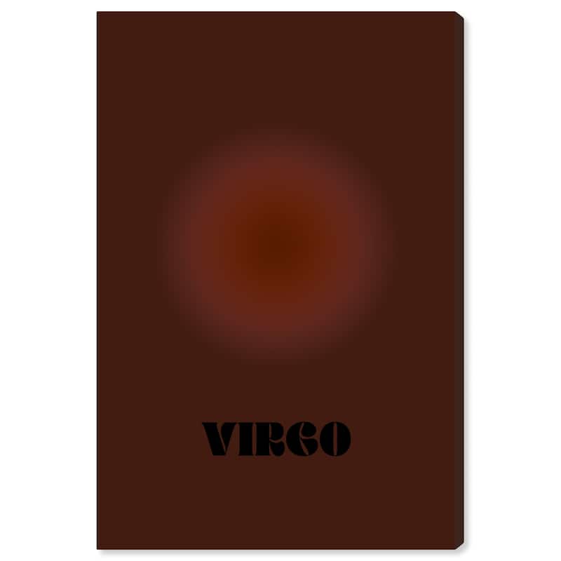 Wynwood Studio Canvas Spiritual and Religious Aura Virgo Brown and Dark Brown Modern & Contemporary Wall Art Canvas Print