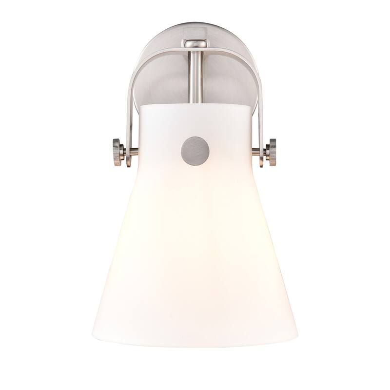 Innovations Lighting 423-1W-10-7 Pilaster II Cone Sconce Pilaster II