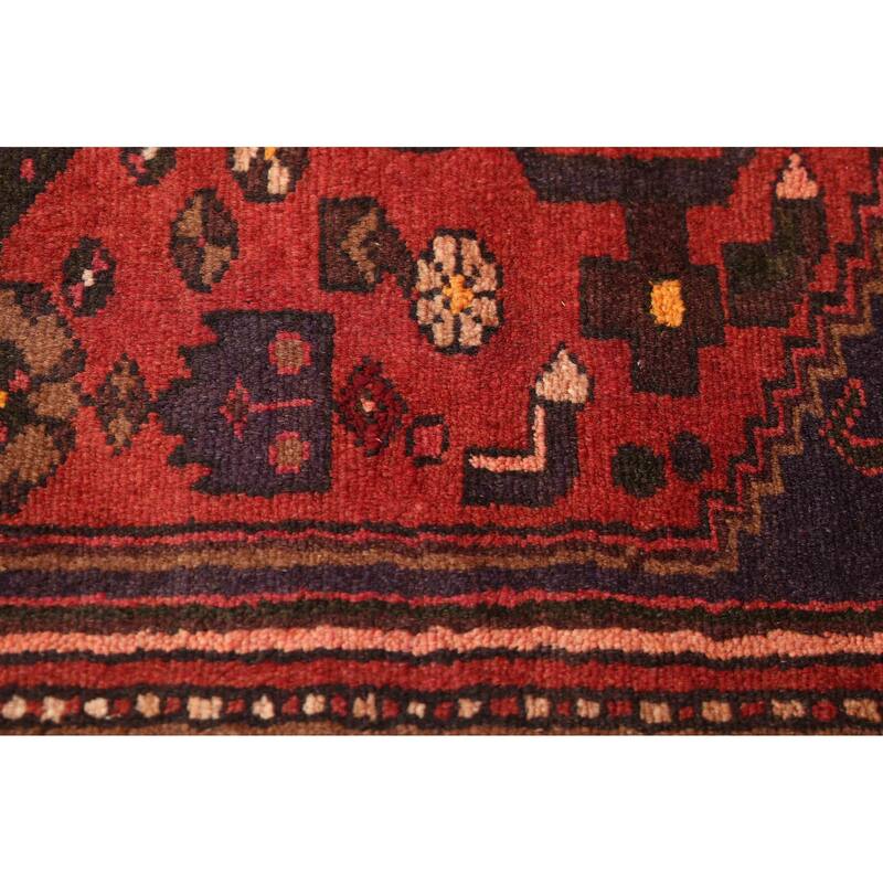 ECARPETGALLERY Hand-knotted Andelz Red Wool Rug - 3'7 x 6'6