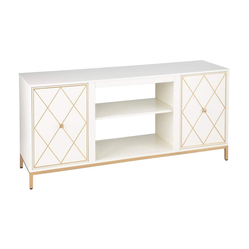 SEI Furniture Marradi Media TV Stand with Storage for TV's up to 60 in