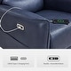 preview thumbnail 17 of 55, MCombo Power Swivel Rocker Recliner with Lumbar Support, Electric Nursery Glider Recliner Chair