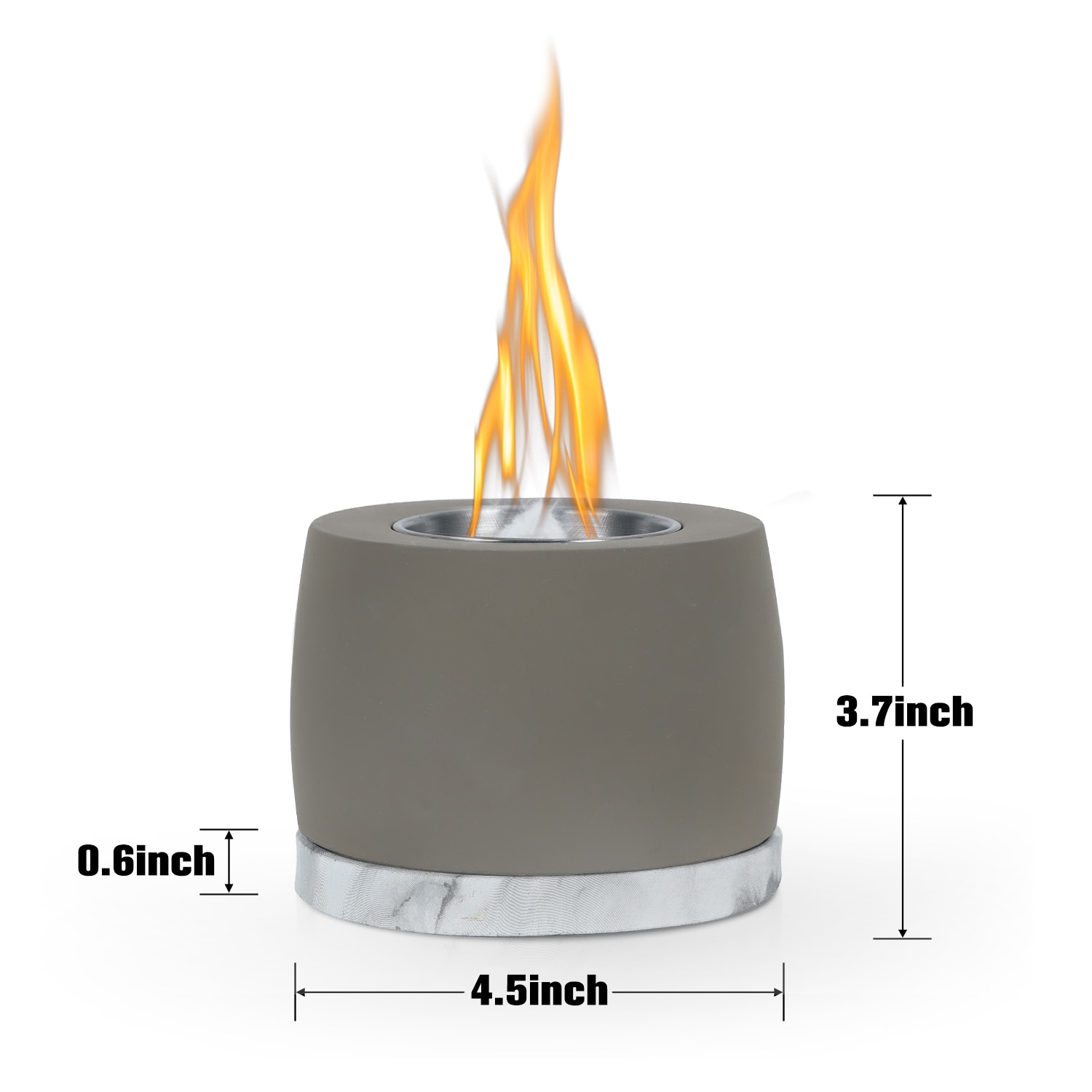 Aoodor Tabletop Fire Pits Portable, Indoor / Outdoor Mini Fireplace  Portable Small Table Top Fire Bowl - Bed Bath u0026 Beyond - 37283952