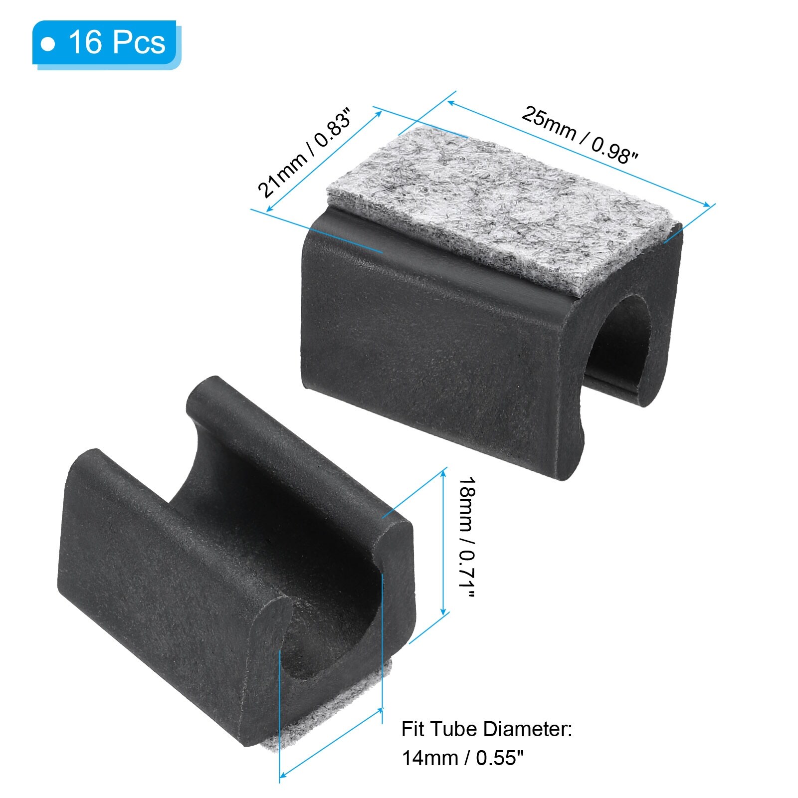 Rectangle Chair Leg Cover, Furniture Feet Hardwood Protectors