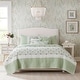 preview thumbnail 44 of 87, Madison Park Vanessa 6 Piece Cotton Percale Quilt Set with Throw Pillows