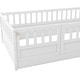 preview thumbnail 10 of 21, Montessori wooden Floor bed with super high security barrier