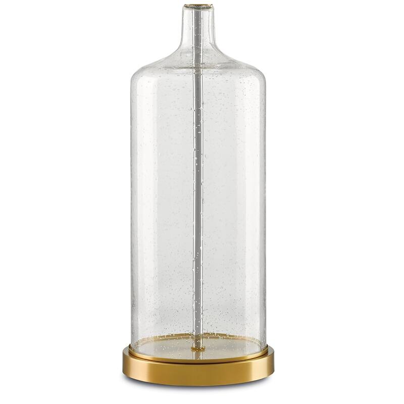 Currey & Company Hazel Glass Table Lamp - 31"h x 16"dia