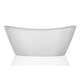 preview thumbnail 6 of 9, Acrylic 59" X 30" Freestanding Bathtub Deep Soaking Tubs