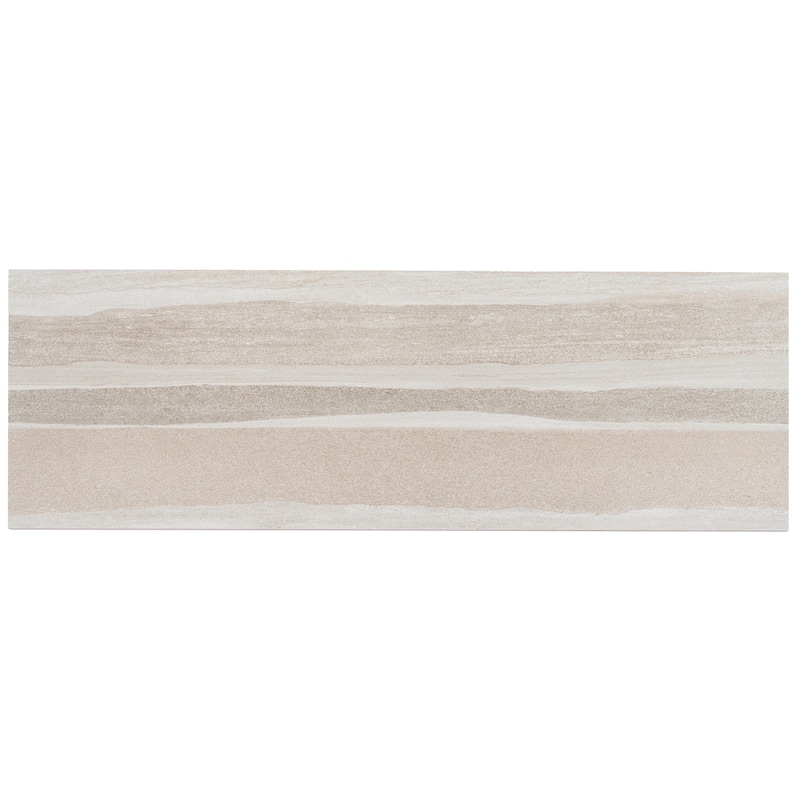 Arenza 12x36 Warm Beige Ceramic Large Format Stone-look Wall Tile (11.63 sq ft/case) - 4 Pack