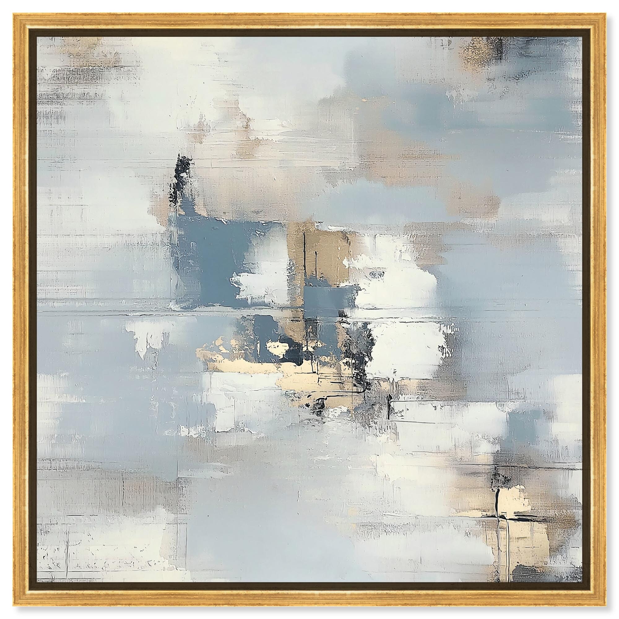 Morning Mist Over the Water Canvas by Art Remedy