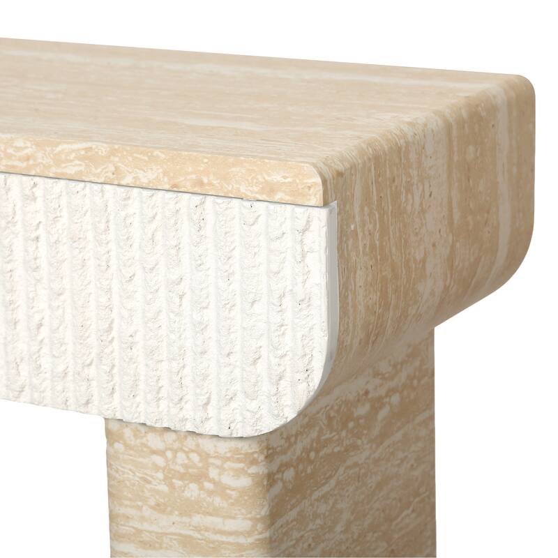 Entryway Table, Two Hidden Handle Drawers, Console Table,Easy Assembly, for Entrance & Dinning Room & Living Room & Hallway