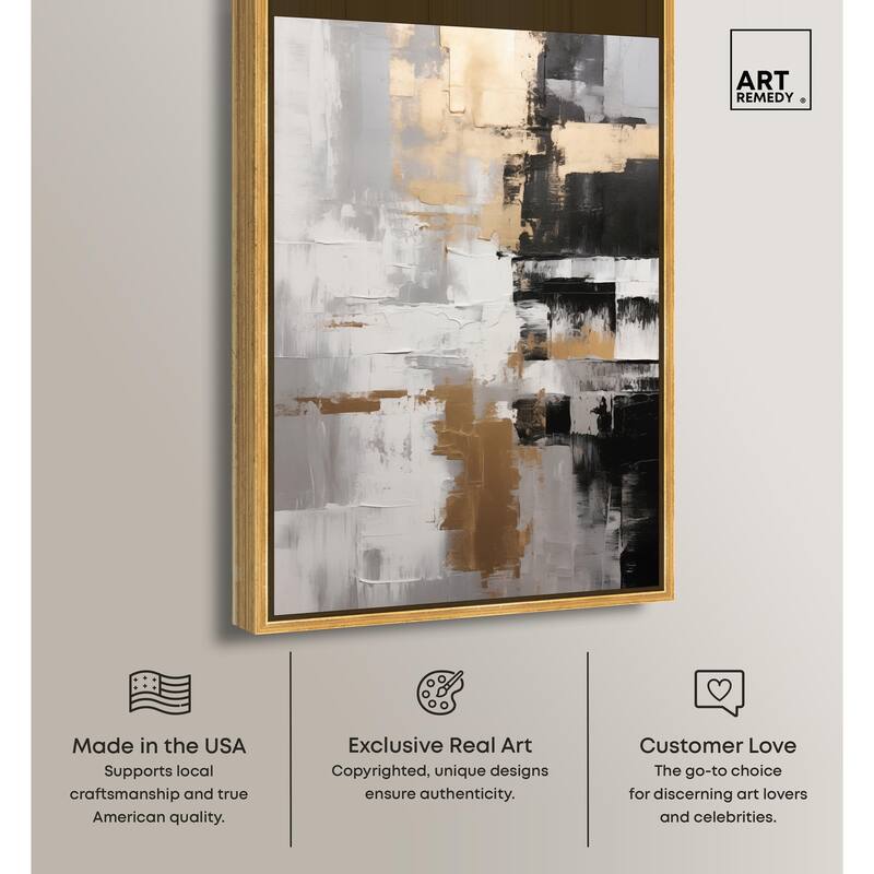 Nocturnal Alloy Canvas by Art Remedy