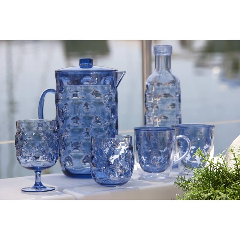 Break Resistant Moon Pitcher-Blue