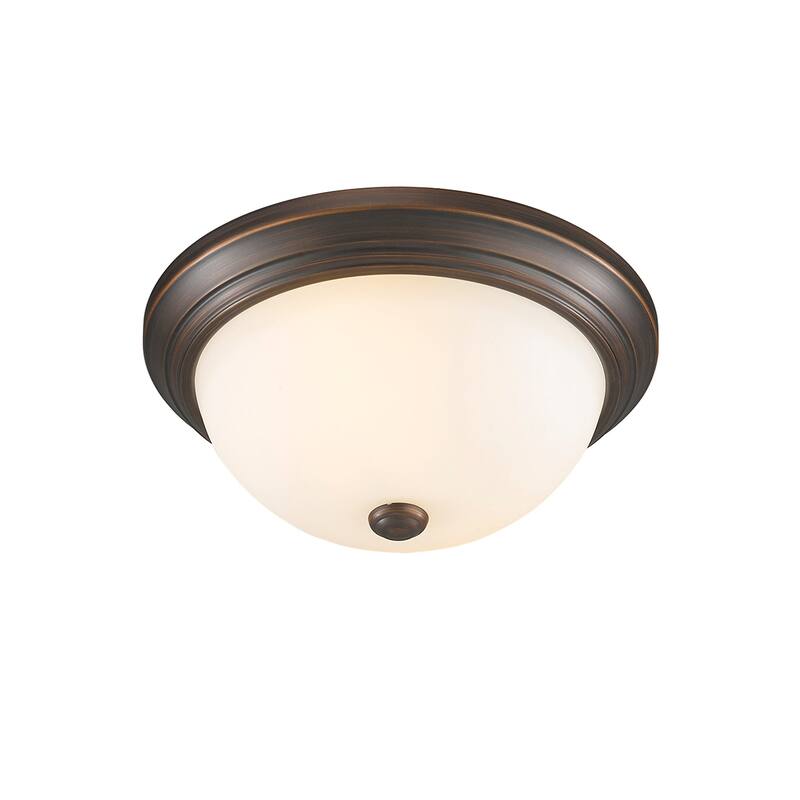 Millennium Lighting Metal Flush Mount Ceiling Fixture in Multiple Finishes - N/A - Rubbed Bronze