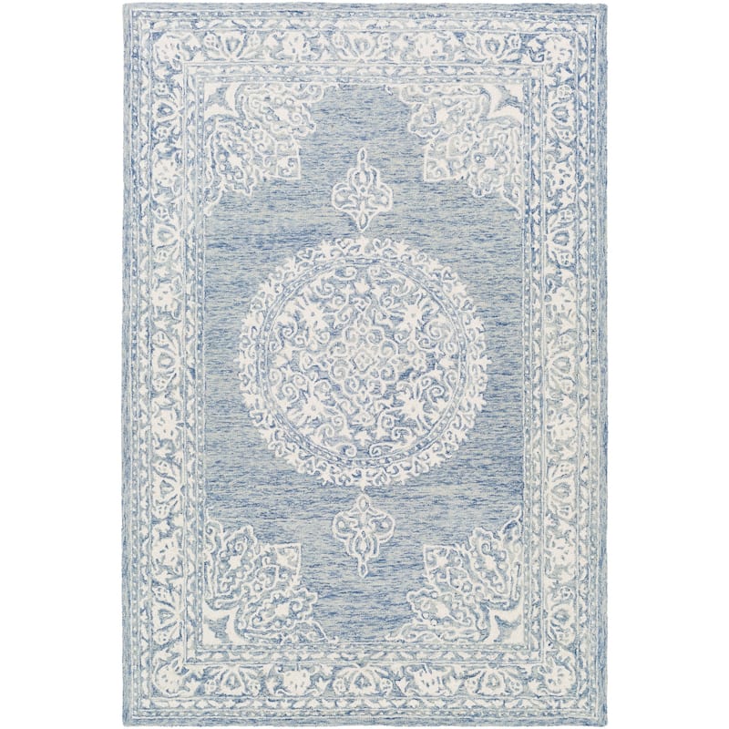 Mandira Handmade Medallion Wool Area Rug