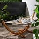 preview thumbnail 1 of 28, Grand Cayman Hammock Fabric (NO STAND) by Christopher Knight Home Navy/ White Stripe