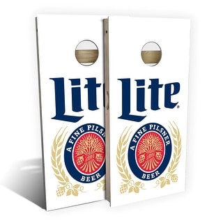 Miller Lite Original Outdoor Cornhole Board Set