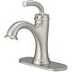 preview thumbnail 10 of 29, Single Handle Bathroom Sink Faucet with Drain Kit 1 Hole Brass Modern Bathroom Basin Vanity Faucets with Deck plate