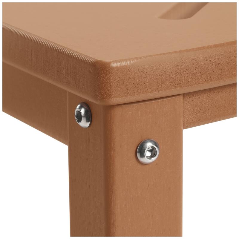 Anapolis Poly Corner Shower Bench