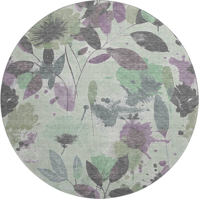 Premium Washable Super Soft Floral Mayfield Rug