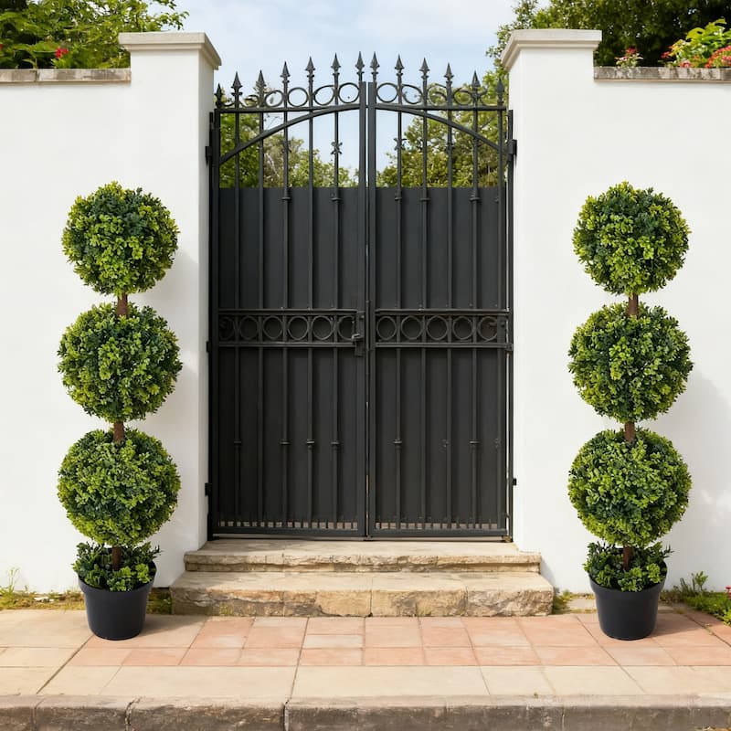 Artificial Boxwood Topiary Tree 3Ft/3.7Ft/4.2Ft