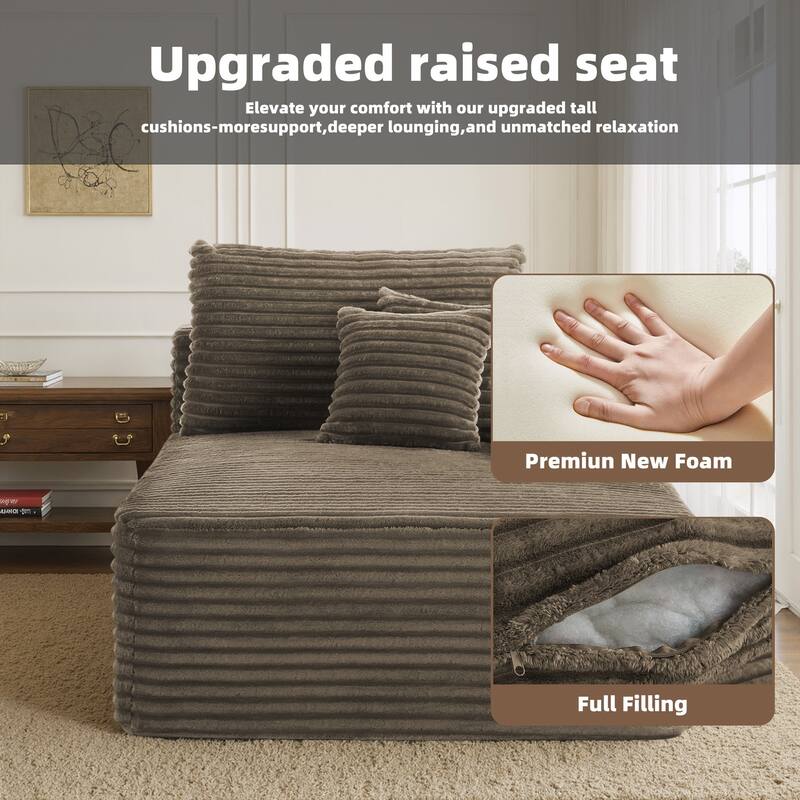 Cathy 41" W No Assembly Required Chaise Lounge