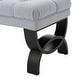 preview thumbnail 49 of 63, Scarlette Tufted Fabric Ottoman Bench by Christopher Knight Home - 41.00" L x 17.25" W x 16.75" H