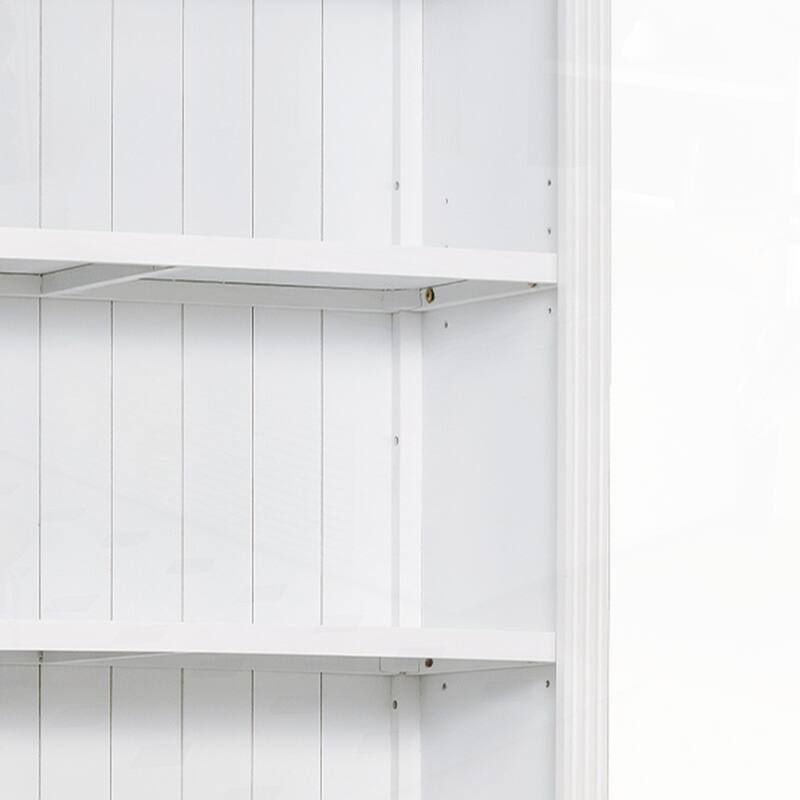 5-Tier Decor Bookshelves with Adjustable Shelves
