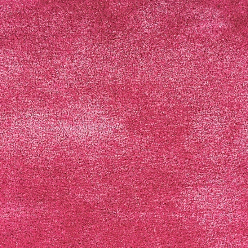 HomeRoots Solid Color Shag Rectangle Area Rug - 62.99 in. x 38.98 in. x 1.60 in.