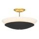 preview thumbnail 1 of 1, Minka Lavery 1701 Bax 3 Light 19" Wide Semi-Flush Bowl Ceiling Fixture