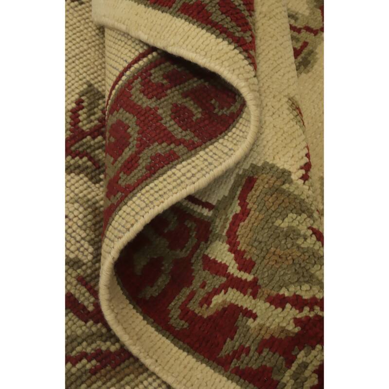 Floral Indian Area Rug 6x8 - 7' 10'' X 5' 7''