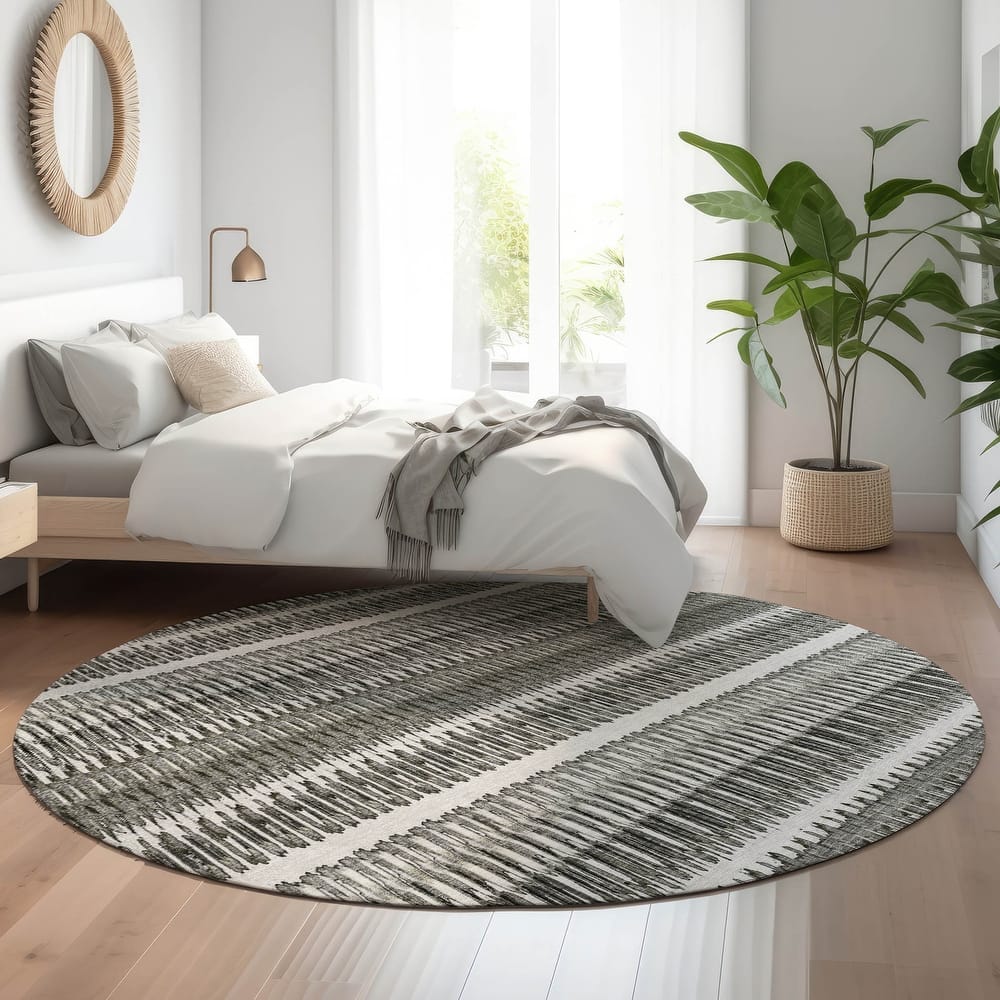 Premium Washable Super Soft Modern Stripe Mayfield Rug