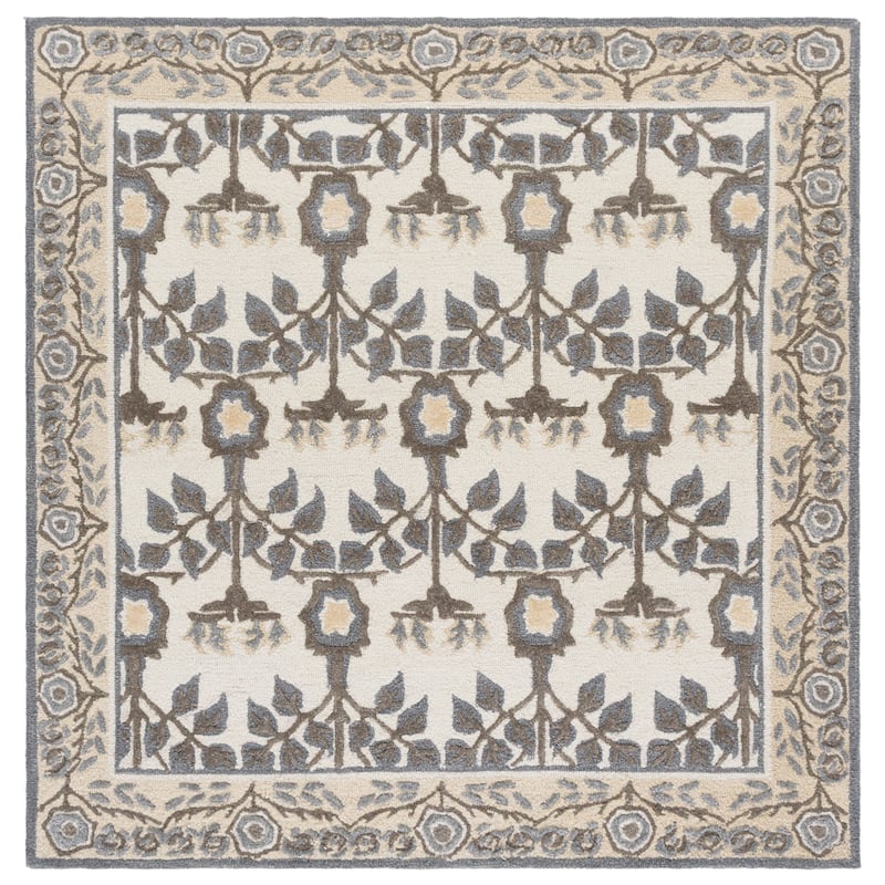 SAFAVIEH Handmade Earthly Treasure Aurelija Traditional Wool Rug