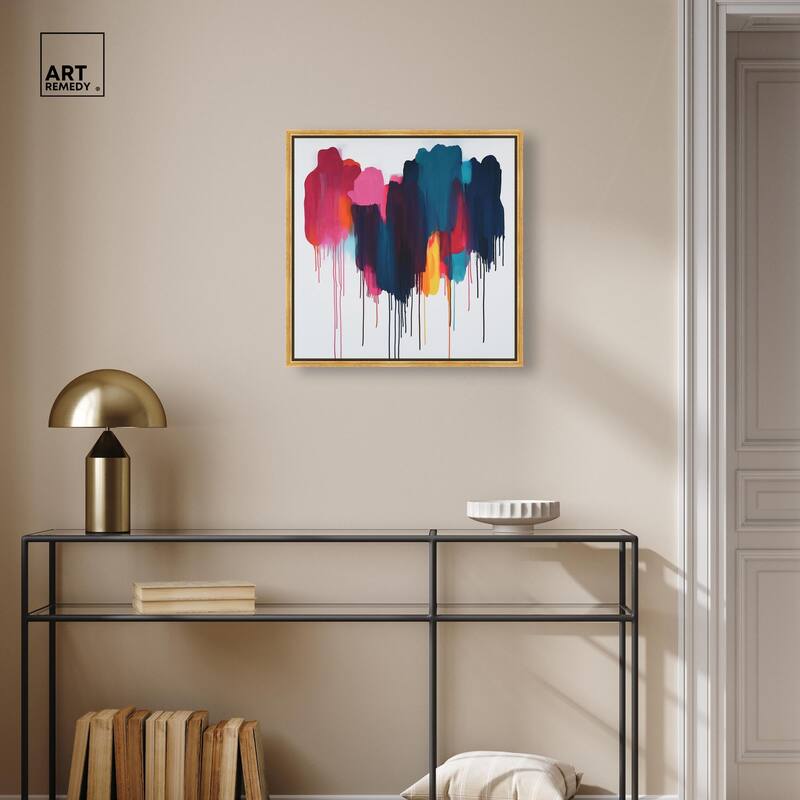 Glacier Color Glide Canvas by Art Remedy