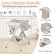 preview thumbnail 20 of 31, Gymax Baby Diaper Changing Table Folding Newborn Nursery Organizer