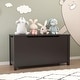 preview thumbnail 6 of 25, Kids Wooden Toy Box Storage with Safety Hinged Lid for Bedroom, Playroom, Hallway